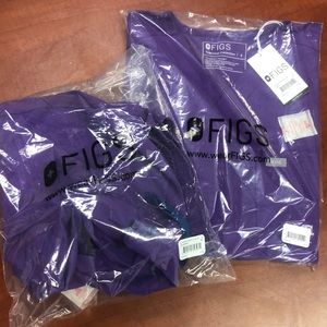 Figs ultraviolet men’s size small top and bottom